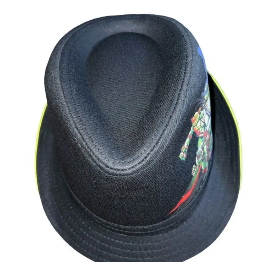Nickelodeon Boys Black Green Ninja Turtles Bucket Hat One Size
